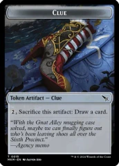 Clue (0015) // Art Card (0042) Double-Sided Token